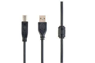 Cablexpert CCFB-USB2-AMBM-3M &mdash; Кабель USB 2.0, A-папа/B-папа, феррит, 3 м 1-24084 фото