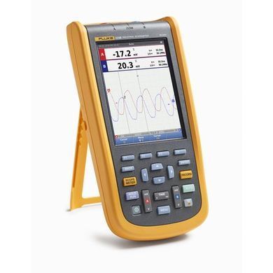 Fluke 124B/EU/S (4755975) &mdash; Промисловий портативний осцилограф, 2 канали, 40 МГц, 4 Гвиб/с 1-36835 фото