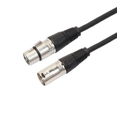 Соединительный 3-контактный кабель для передачи данных по DMX512-протоколу, male+female-разъем (870435) 1-34085 фото