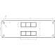 Шкаф коммутационный CMS UA-MGSW1L44G &mdash; Шкаф 19", 4U, 600x400x284 мм (ШxГxВ), L-type, эконом, акриловое стекло, серый 1-63866 фото 2