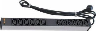 Conteg IP-BA-C08C300016 &mdash; Блок PDU, 1U, 8 хIEC C13, вилка IEC320 C20, кабель 3м 1-57867 фото
