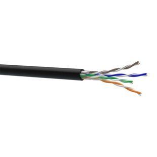 Одескабель OC-UTP5E-PE(100)0.48 &mdash; Кабель UTP 4x2х0.48 26AWG, кат. 5E-Patch многожильный внешний, КГПП-ВП (100), 305 м (7933129) 1-22943 фото