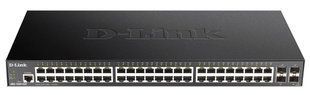 Сетевой коммутатор D-link DGS-1250-52X/E &mdash; Коммутатор WebSmart L2, 48xGE, 4xSFP+ 1-28089 фото