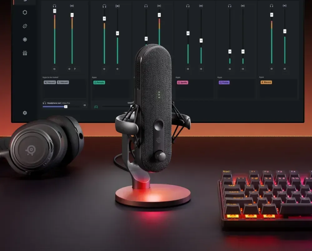 Микрофоны компьютерные SteelSeries