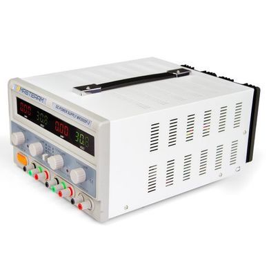 Masteram MR3005F-3 &mdash; Лабораторный трансформаторный блок питания, 3-канальный, 30 В/5 А, 5 В/3 А 1-35595 фото