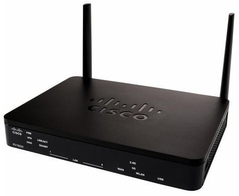 Роутер Cisco RV160W &mdash; Маршрутизатор Wi-Fi VPN 2x2 MIMO 4G LAN 1RJ-45/SFP WAN 704425 фото