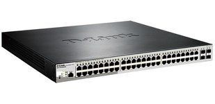 Сетевой коммутатор D-Link DGS-1210-52MP/ME &mdash; Коммутатор управляемый L2 Gigabit Ethernet PoE 653356 фото