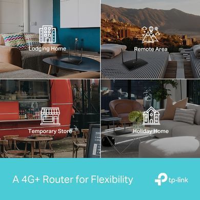Роутер TP-Link ARCHER-MR600-V3 &mdash; 4G Wi-Fi роутер 802.11ac (Wi-Fi 5) 2.4/5 ГГц 729242 фото
