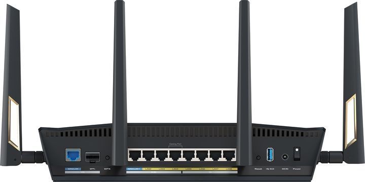Роутер Asus RT-BE88U &mdash; Wi-Fi роутер 802.11be (Wi-Fi 7) 2.4/5 ГГц (БУ) 9-15110 фото