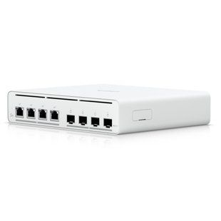 Сетевой коммутатор Ubiquiti UISP Switch Plus (UISP-S-Plus) &mdash; Коммутатор управляемый L2, 4х2.5GE, 4х10 GE SFP+, РоЕ (160 Вт) 1-74525 фото