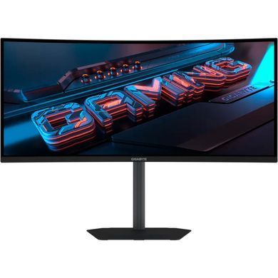 Gigabyte GS34WQCA Gaming Monitor &mdash; iгровий монiтор 34" VA 1500R 120Hz 3440 x 1440 (WQ HD) 1ms (MPRT) 2 x HDMI 2.0, 1 x DP 1.4 GS34WQCA 1-75519 фото