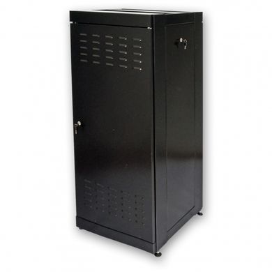 Серверна шафа CMS UA-MGSE3366MB &mdash; Серверна шафа підлогова, 19", 33U, 610х675 мм, посилена, скляні двері, розбірна 64922 фото