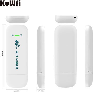 KuWFi LD933 &mdash; Мобільний 4G модем 9-11527 фото