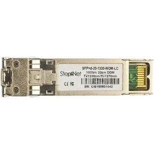 Step4Net SFP+d-10-1330-WDM-LC &mdash; Одноволоконний модуль SFP+, LC, 10 Гбіт/с, 1330 нм, 10 км 1-76519 фото