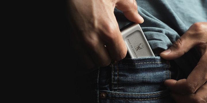 Kingston SXS2000/500GA &mdash; SSD накопитель внешний 500 ГБ, USB-C, 3D NAND, IP55, серебристый 1-62980 фото