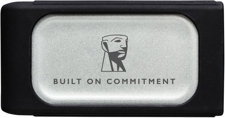 Kingston SXS2000/500GA &mdash; SSD накопитель внешний 500 ГБ, USB-C, 3D NAND, IP55, серебристый 1-62980 фото