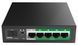 Switch (свитч) Netis P106GC &mdash; Коммутатор неуправляемый 4xGE PoE+, 1xGE Uplink, 1xGE SFP 1-28095 фото 1