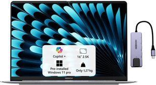GEEKOM GeekBook X16 Pro (GEEKBOONX16AMOU5125U-321-US) &mdash; Ноутбук 16" IPS Intel Core Ultra 5 125H 32 ГБ LPDDR5 1 ТБ SSD M.2 Windows 11 Pro 1-81330 фото