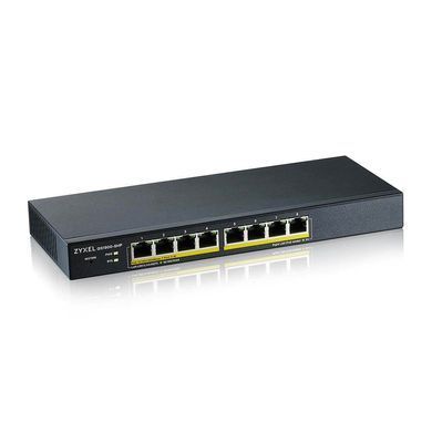 Сетевой коммутатор Zyxel GS1900-8HP (GS1900-8HP-EU0102F) &mdash; Коммутатор Smart 8 x Gigabit Ethernet PoE-бюджет 70 Вт (Витрина) 9-15031 фото