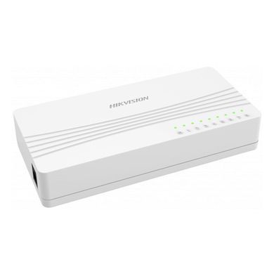 Сетевой коммутатор Hikvision DS-3E0108D-E &mdash; Коммутатор неуправляемый 8x10/100 Base-Tx 1.6 Гбит/с 705262 фото