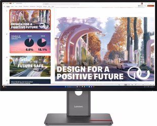 Lenovo ThinkVision P27qd-40 Black (64B3GAT2UA) &mdash; Монитор 27", IPS, 2560х1440, 120 Гц, 4 мс, HDMI, DP, USB, KVM 1-63333 фото