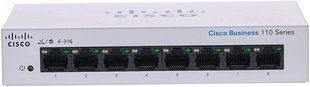 Сетевой коммутатор Cisco CBS110-8T-D &mdash; Коммутатор неуправляемый 8 x GbE 16 Гбит/с (БУ) 9-10581 фото