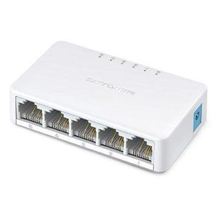 Сетевой коммутатор Mercusys MS105 &mdash; Коммутатор неуправляемый Fast Ethernet 684552 фото