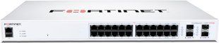Сетевой коммутатор Fortinet FS-124F-POE &mdash; Коммутатор управляемый L2, 24xGE, 4х10GE SFP+, PoE+ 185 Вт 1-63184 фото