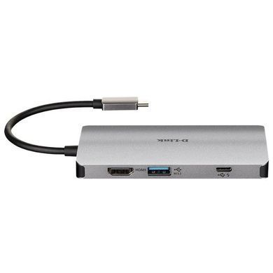 D-link DUB-M810 &mdash; USB-хаб з портами HDMI, Ethernet та картридером (Вітрина) 77-195 фото