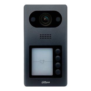 IP вызывная панель 1/2.8&rdquo; 2 Мп CMOS PoE IP65 IK08 серая Dahua DHI-VTO3211D-P4-S1 704985 фото