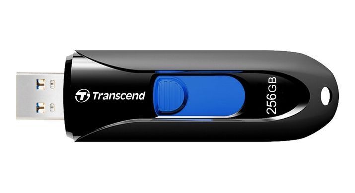 Transcend JetFlash 790 256GB Black (TS256GJF790K) &mdash; Флэш-накопитель 256 ГБ, USB 3.1 Gen 1, черный 1-32290 фото