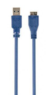 Cablexpert CCP-mUSB3-AMBM-10 &mdash; Кабель USB 3.0, A-папа/Micro B-папа, 3 м 1-24003 фото