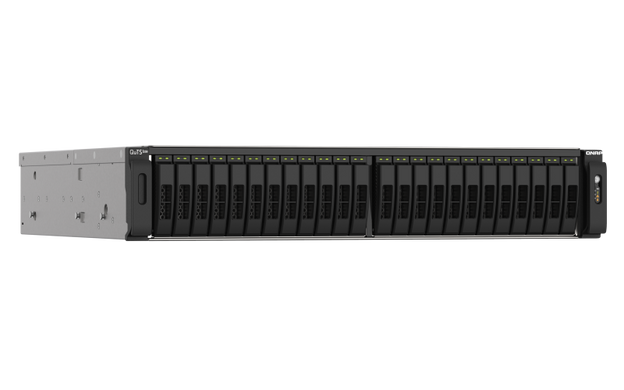 Сервер стійковий Intel Xeon W-1250 30x2.5" SATA HDD/SSD 32 ГБ DDR4 ECC 4x2.5 GbE 2x25 GbE 4xUSB 3.2 1xHDMI QNAP TS-H3088XU-RP-W1250-32G 710158 фото