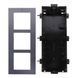 Врізна монтажна рамка на 3 модулі Hikvision DS-KD-ACF3/Plastic 705339 фото 4