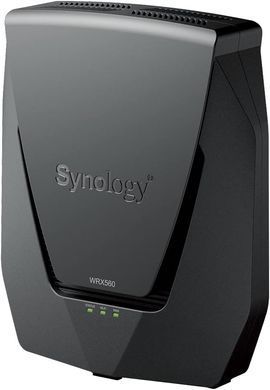 Роутер Synology WRX560 &mdash; Маршрутизатор 3xGE LAN 1х2.5 GE WAN/LAN 1x2.5GE WAN 1хUSB 3.2 Mesh 1-29000 фото
