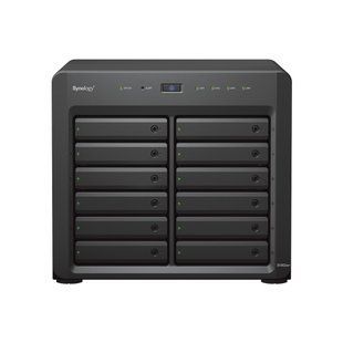 Мережеве сховище NAS NAS-сервер Intel Xeon D-1531 16 ГБ DDR4 ECC SODIMM 12x2.5"/3.5" SATA HDD/SSD 2xGbE 2x 10GbE 2xUSB 3.2 Synology DS3622xs+ 1-9958 фото