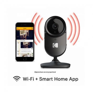 IP камера видеонаблюдения Kodak CHERISH F670 HD Wi-Fi (F670000F670) &mdash; Цифровая видеоняня 2.4 ГГц / Wi-Fi 1-44591 фото