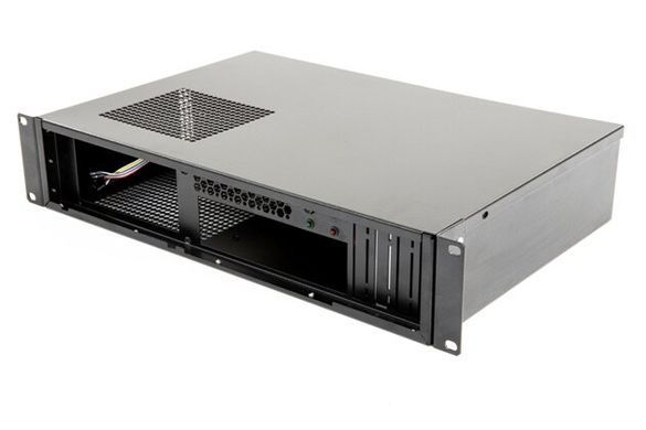 Корпус серверний MicroATX 2U 2x3.5" HDD 2 вентилятори 80x80x25 CSV 2U-Mini 2М-КС-CSV 709559 фото