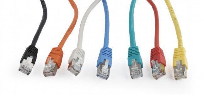 Патч корд литий, FTP, cat.5е, 50u "штекер із клямкою", 0.25 м, сірий Cablexpert PP22-0.25M 695275 фото