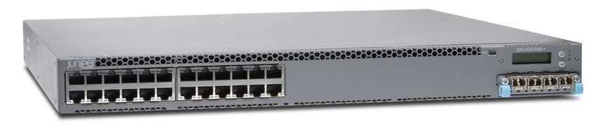 Сетевой коммутатор Juniper EX4300-24P &mdash; Коммутатор управляемый стекируемый L3 Gigabit Ethernet PoE 665519 фото