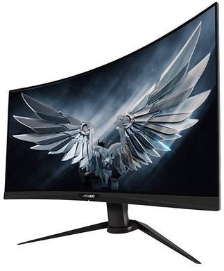 Gigabyte CV27F-EK &mdash; Монитор LCD AORUS 27" CV27F, VA, 165Hz, Curved 1500R, ANC, DP, HDMI, 2xUSB3.0, 1920x1080, 1ms 703099 фото
