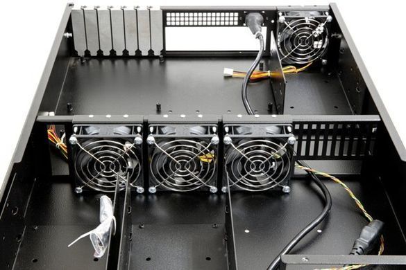 Корпус серверний Extended ATX 2U 6x3.5" HDD 4 вентилятори 80x80x25 CSV 2U-S 2С-КС-CSV 709560 фото