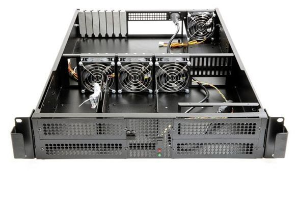 Корпус серверний Extended ATX 2U 6x3.5" HDD 4 вентилятори 80x80x25 CSV 2U-S 2С-КС-CSV 709560 фото