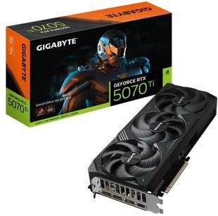 Gigabyte GeForce RTX 5070 Ti WINDFORCE OC SFF 16G (GV-N507TWF3OC-16GD) &mdash; Видеокарта 16 ГБ GDDR7 256-bit 1-63038 фото