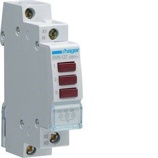 Индикатор LED Hager SVN127 1-11508 фото