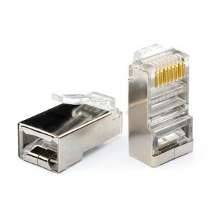 Kingda KD-PG8015-C6 &mdash; Коннектор RJ45, STP, 6 cat., 8p8c (100 шт. пакет) 1-46160 фото
