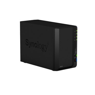 Мережеве сховище NAS NAS сервер 2xHDD/SSD 32 ТБ 2 ГБ DDR4 1xGbE 2xUSB 3.0 1xUSB 2.0 Synology DS218 675656 фото