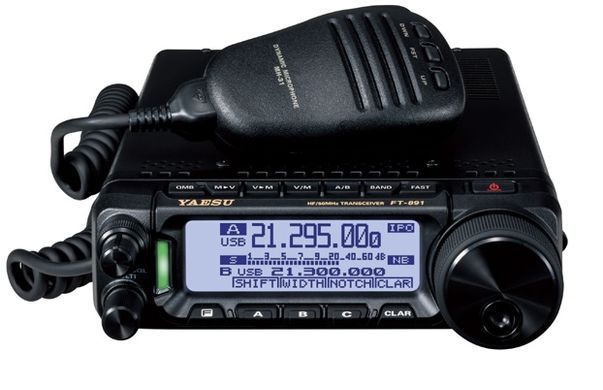 Радиостанция Yaesu FT-891 VHF &mdash; Рация цифро-аналоговая 1.8-54 МГц 100 Вт 1-13011 фото