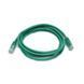 Патч-корд 0.5м Cat.5e U/UTP PVC Зелений Kingda PAUT3050-GN 670535 фото