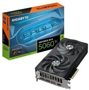 Gigabyte GeForce RTX 5060 Ti EAGLE OC 16G (GV-N506TEAGLE OC-16GD) &mdash; Видеокарта 16 ГБ GDDR7 128-bit 1-63039 фото